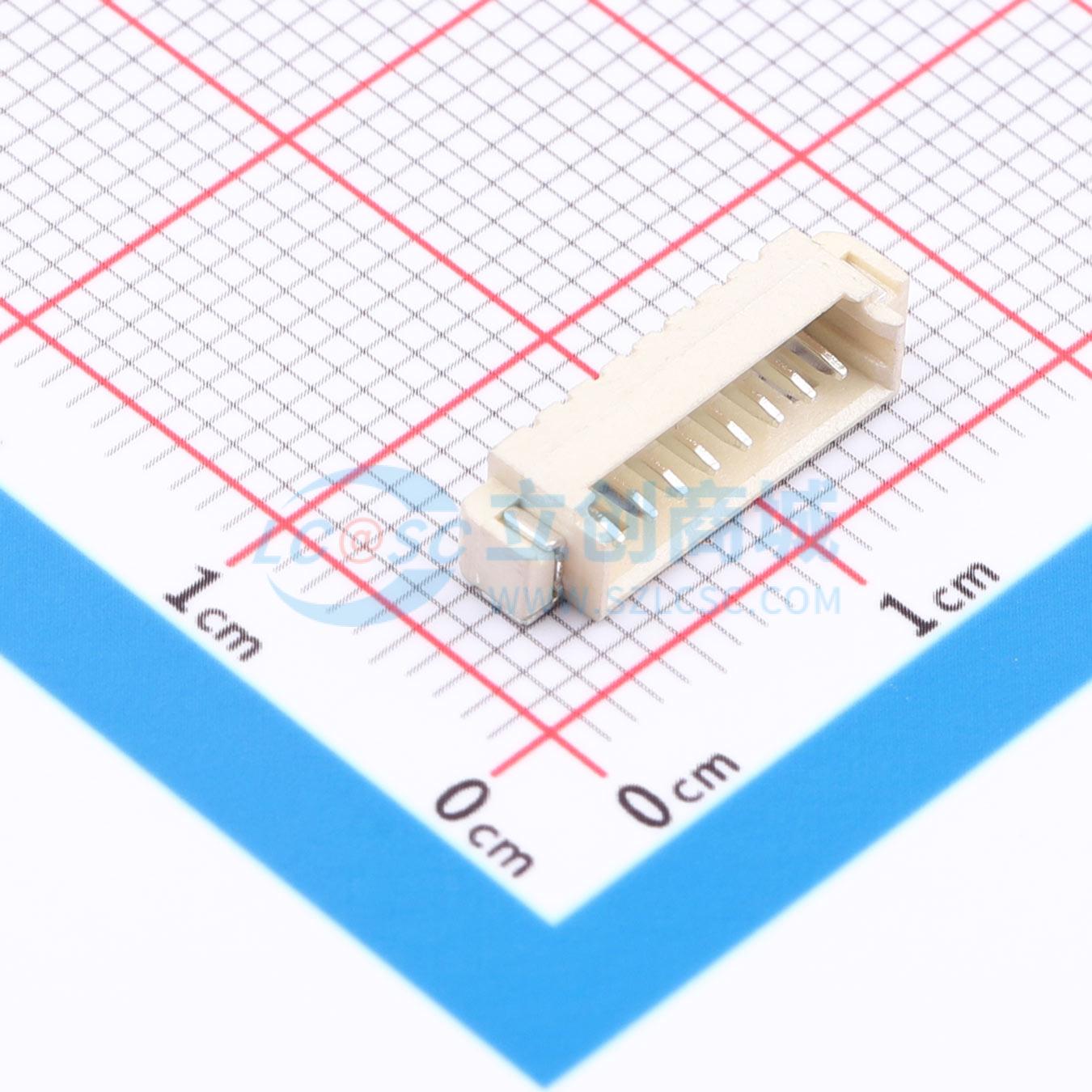 点击查看大图 JXT-MX1.25-8PWB-P43实物图
