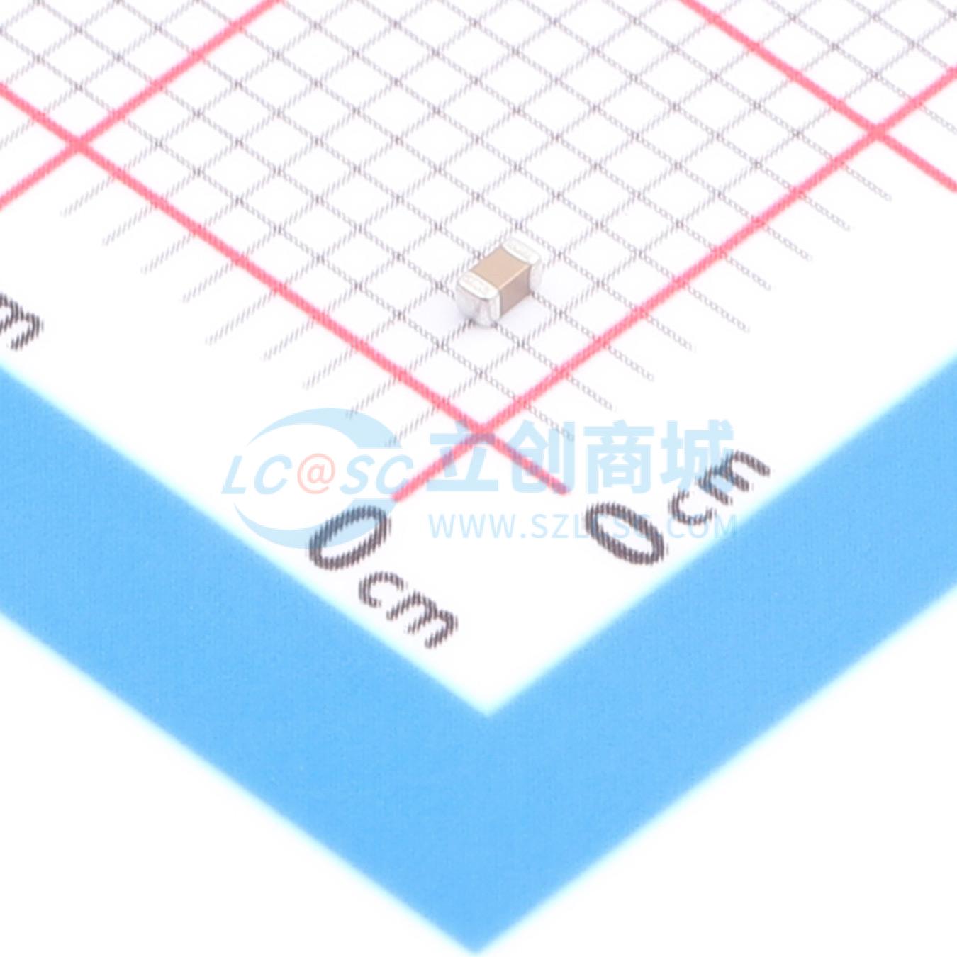 点击查看大图 TCC0603X7R102K101CTM实物图