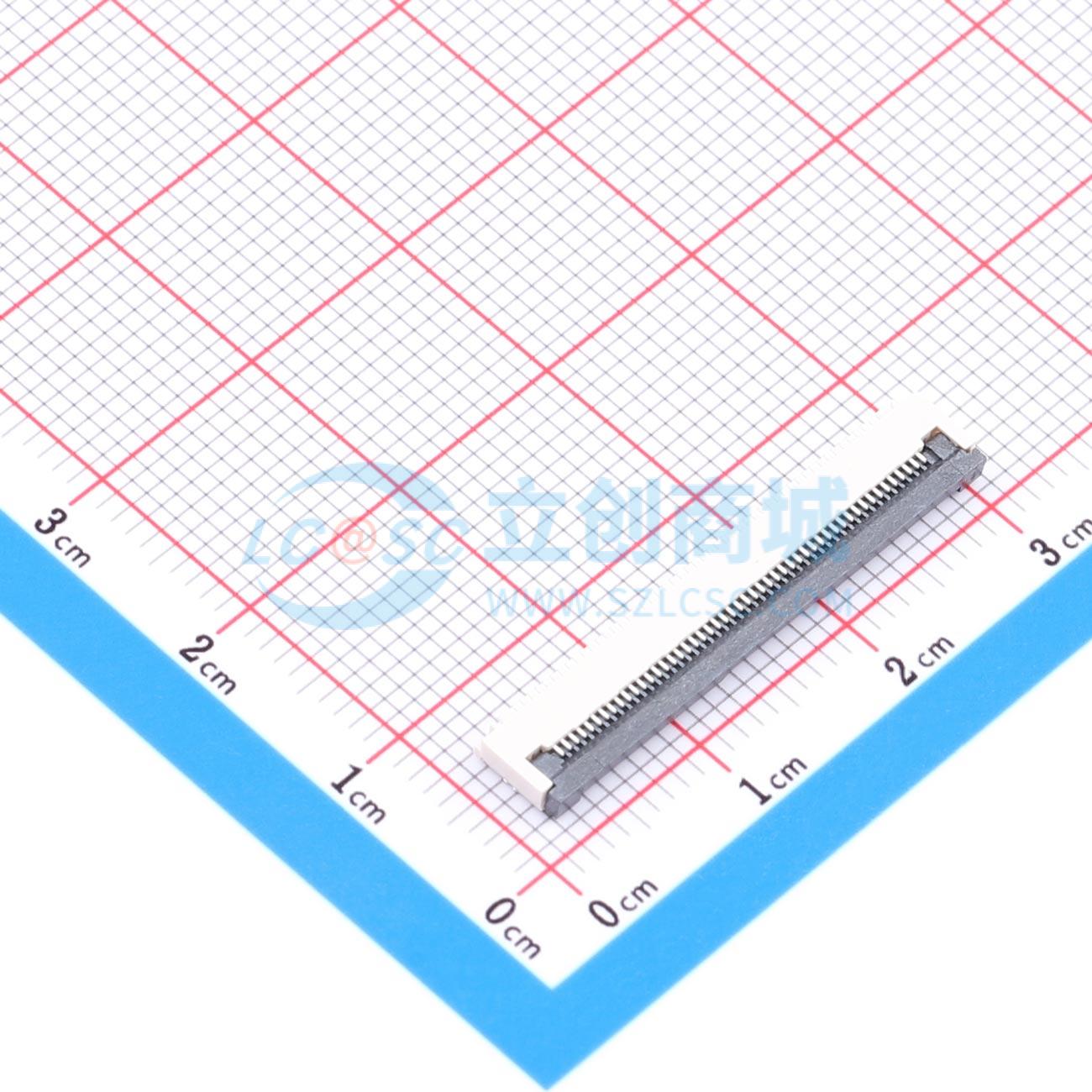 点击查看大图 SH-FPC0.5-50PFGXJ-H2.0实物图