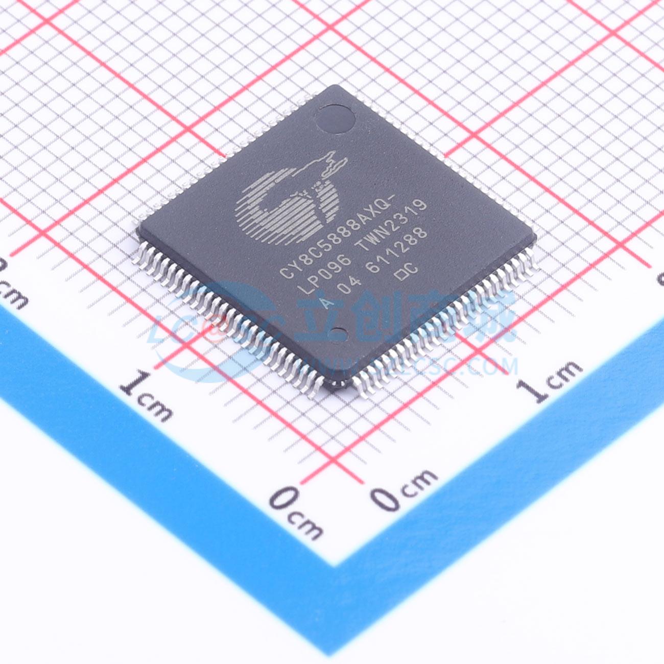 点击查看大图 CY8C5888AXQ-LP096实物图