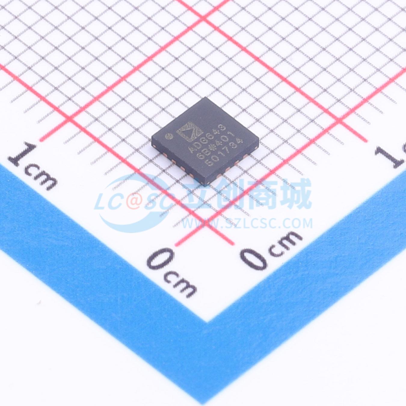 点击查看大图 ADG6436BCPZ-REEL7实物图