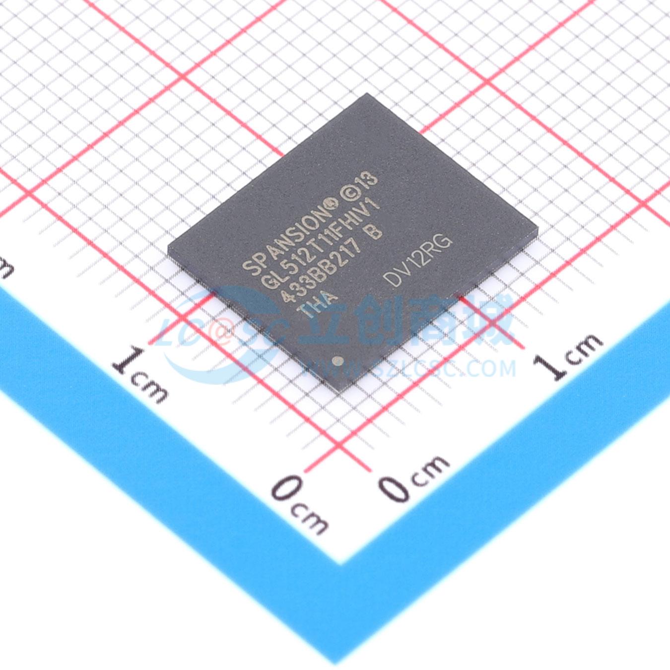 点击查看大图 S29GL512T11FHIV10实物图