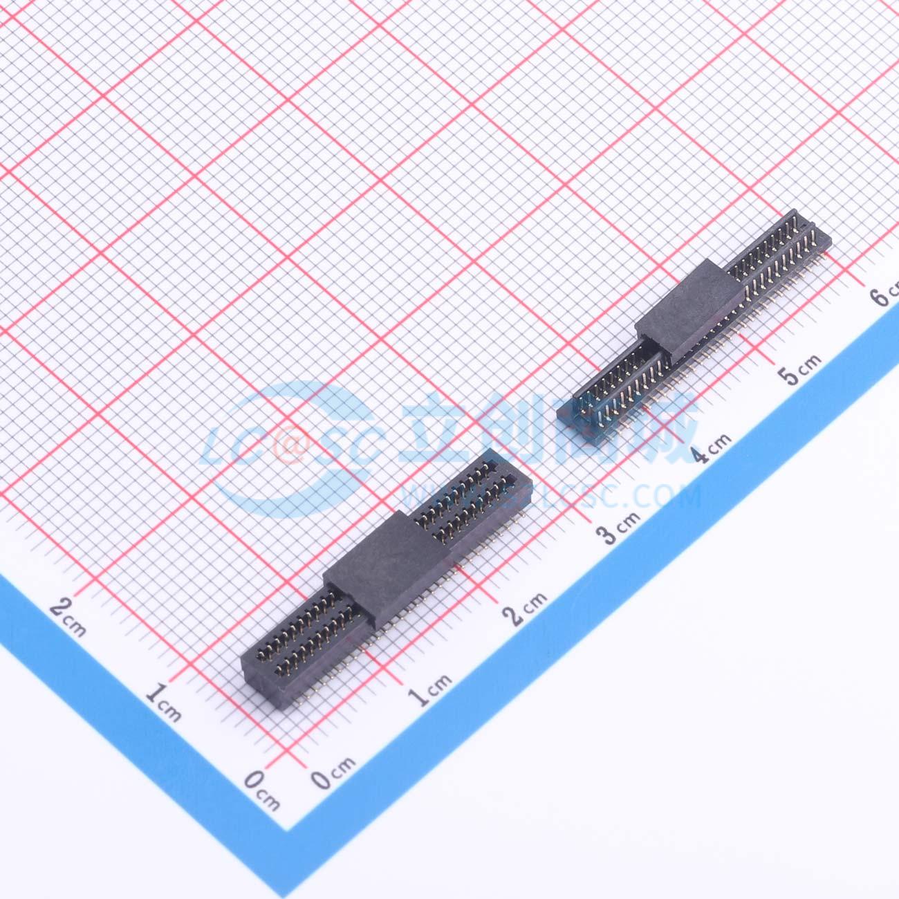点击查看大图 XDBM/F-0840-2*30PIN实物图