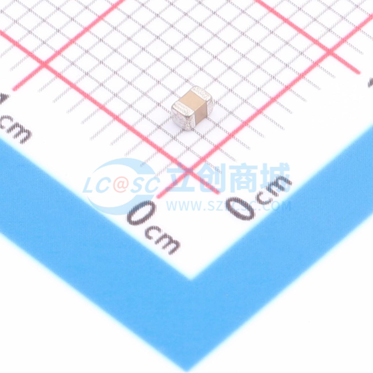 点击查看大图 C0805C104J1RACTU实物图