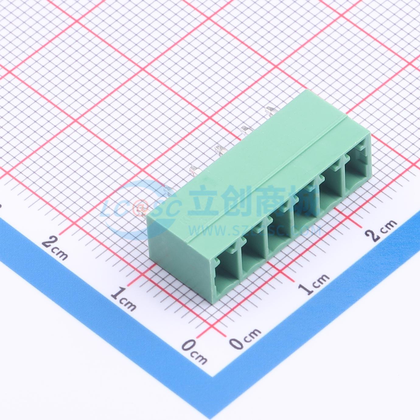 点击查看大图 JXT-EDGVC-3.81-6P0G实物图