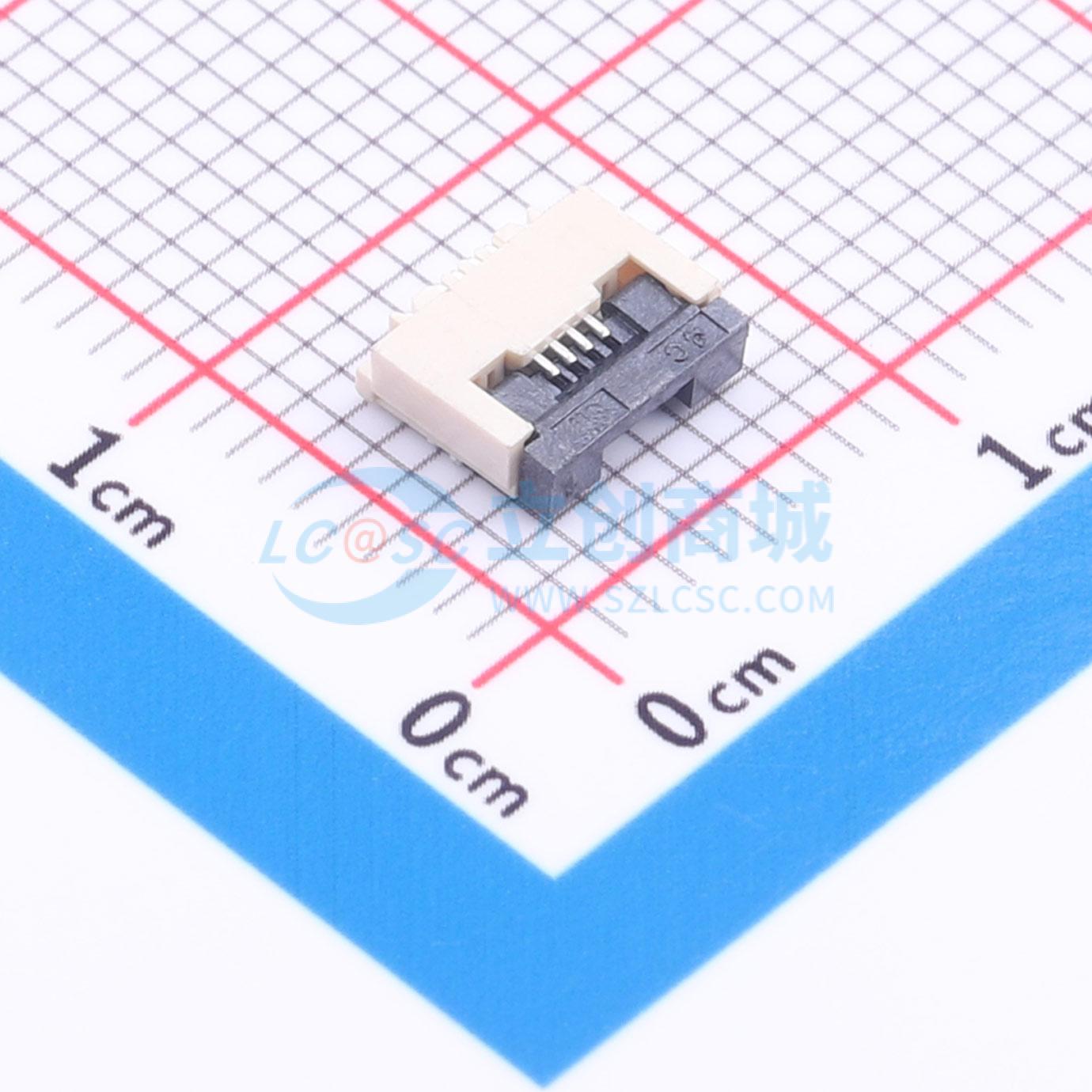 点击查看大图 BX-0.5FPC-2H-QF4P实物图
