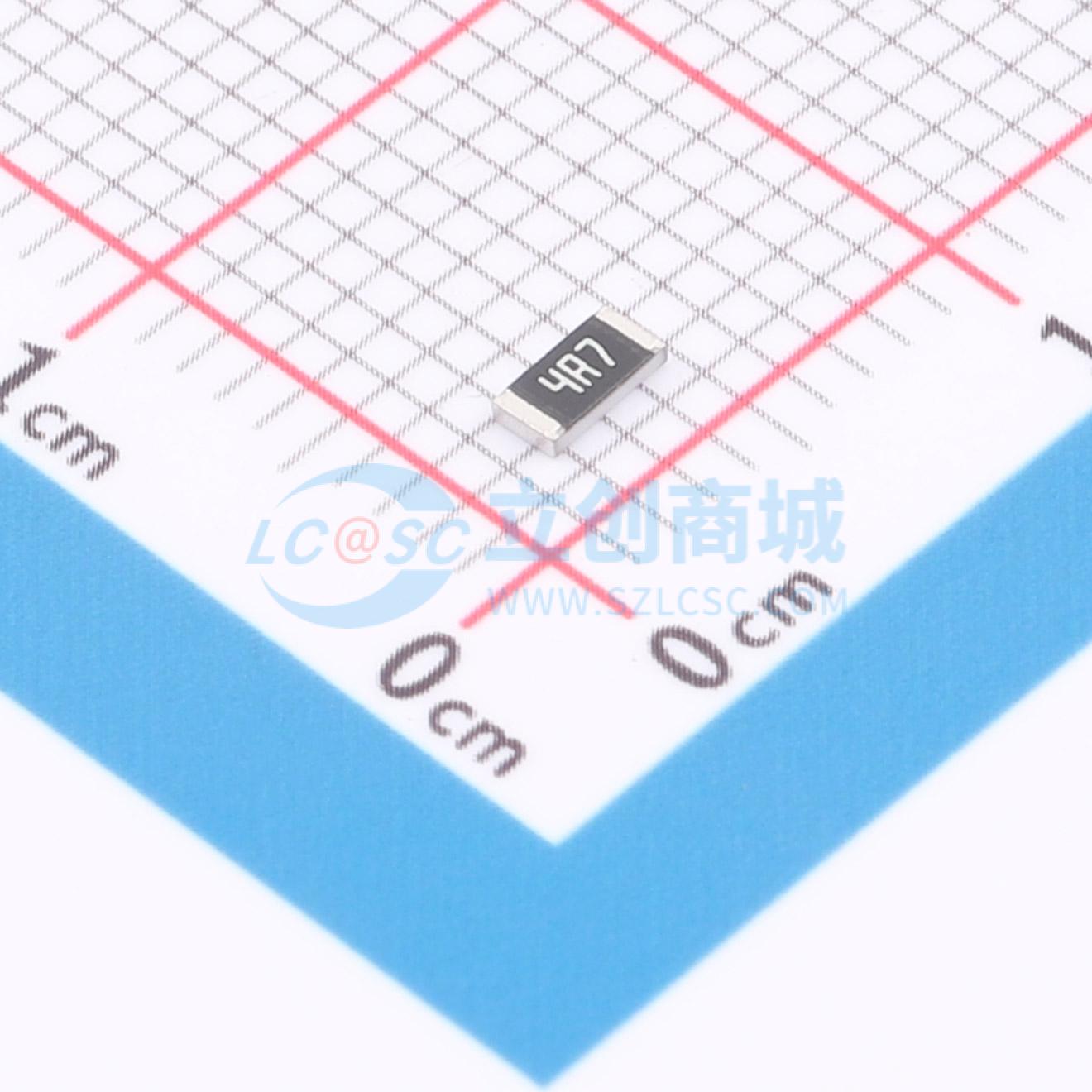 点击查看大图 SR1206JR-7W4R7L实物图