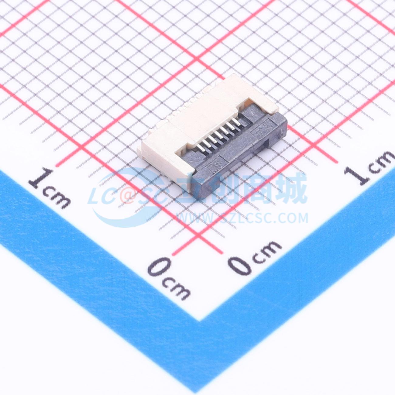 点击查看大图 BX-0.5FPC-2H-QF7P实物图