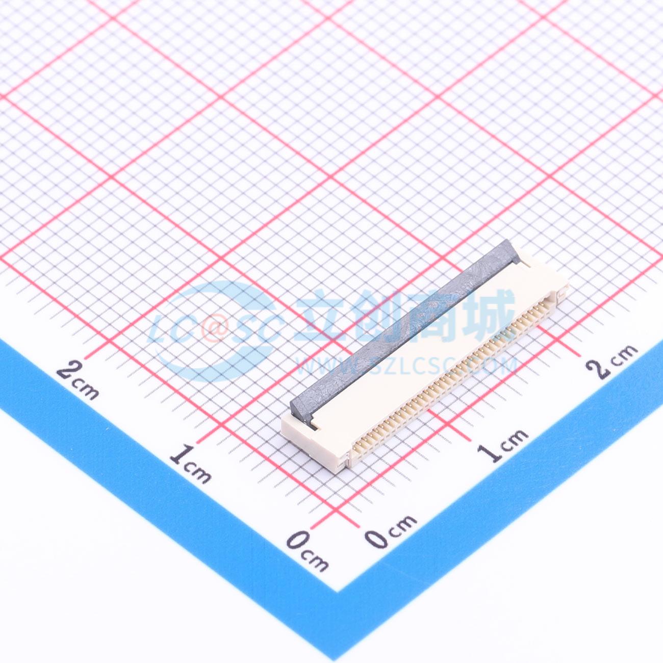 点击查看大图 ZX-0.5FPC-2H-HF35P实物图