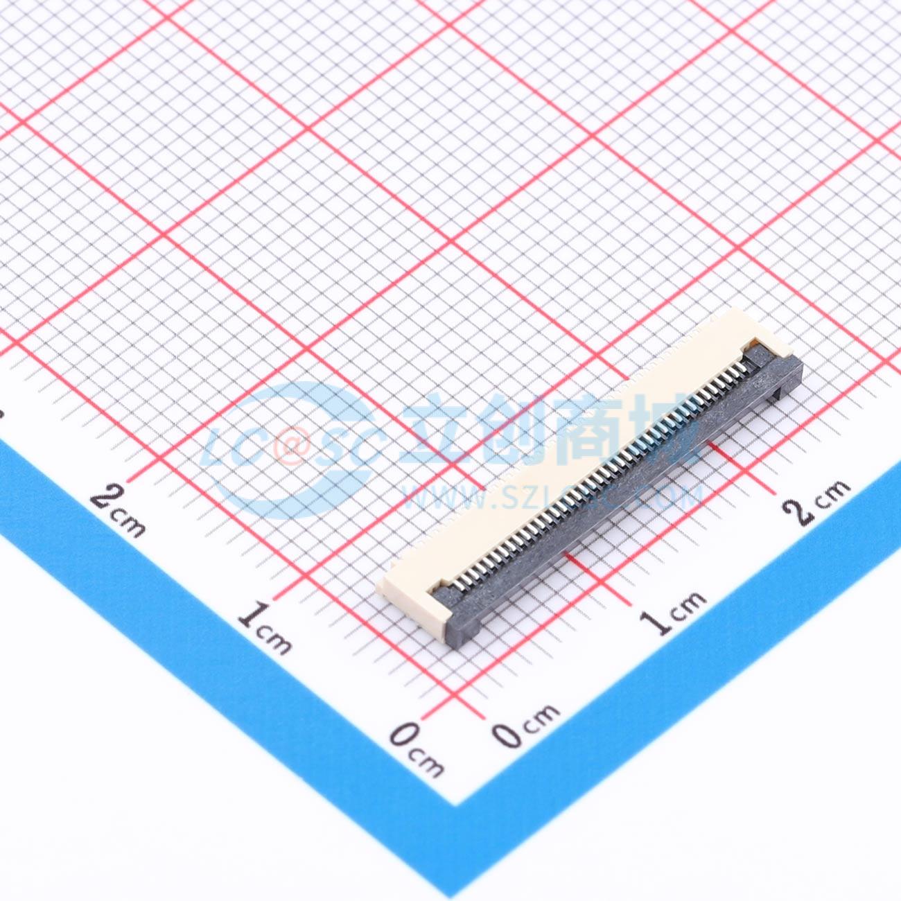 点击查看大图 BX-0.5FPC-2H-QF40P实物图