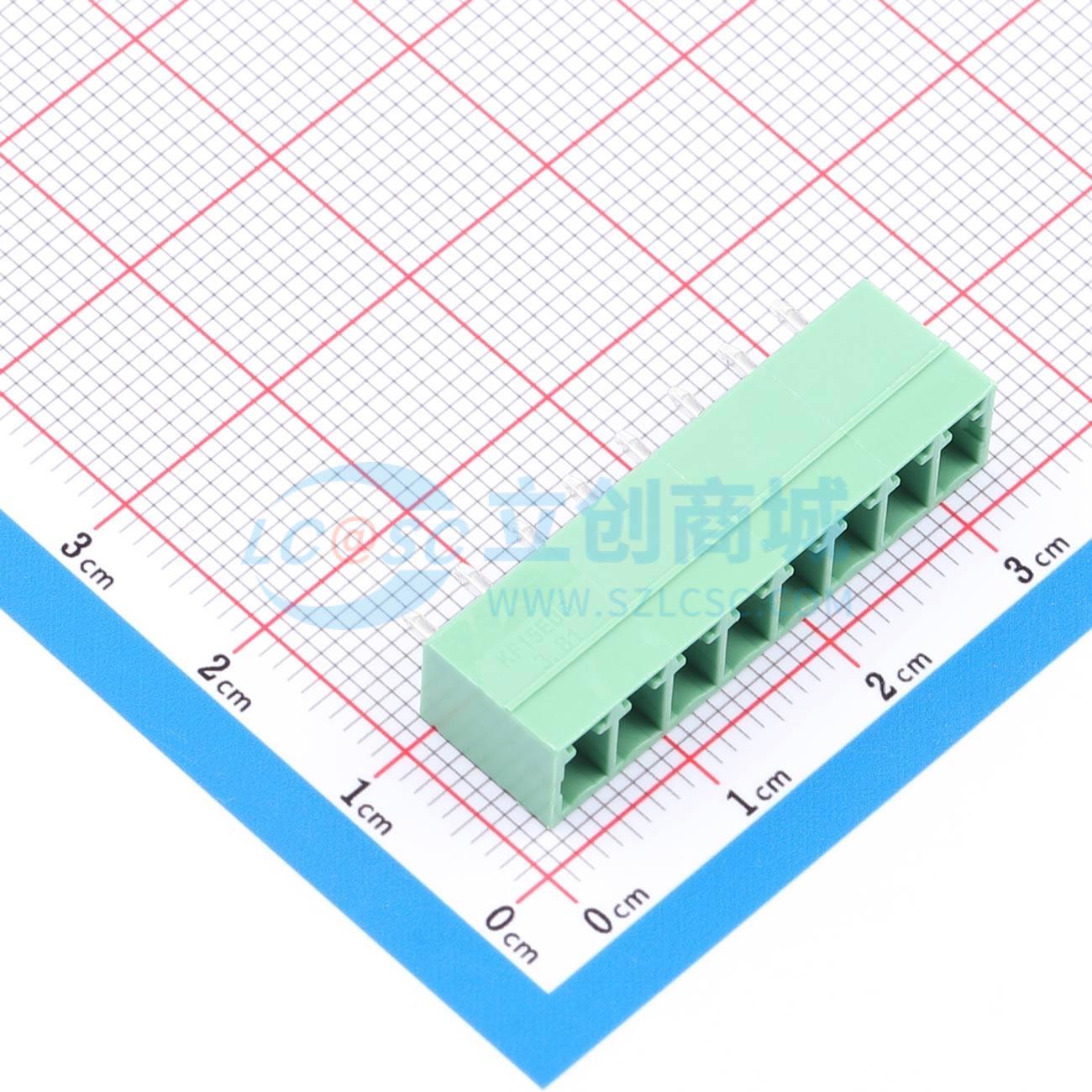 点击查看大图 JXT-EDGVC-3.81-8P0G实物图