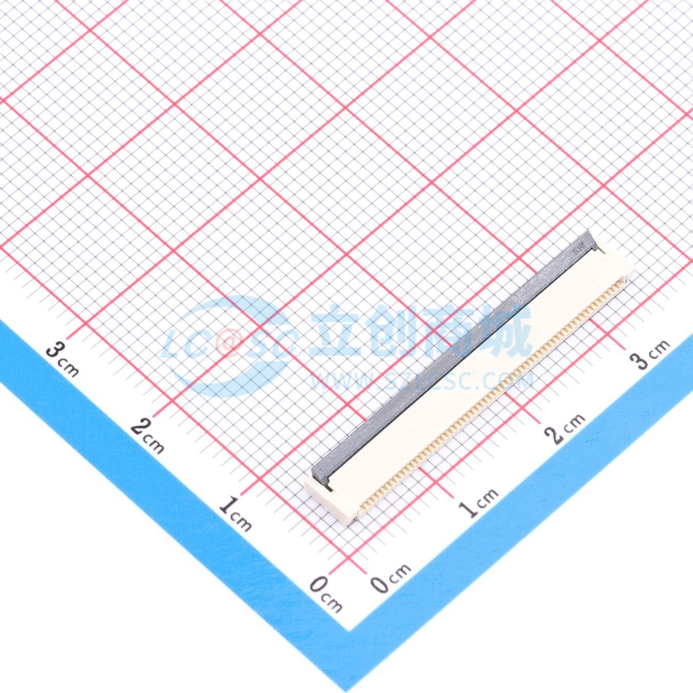 点击查看大图 ZX-0.5FPC-2H-HF60P实物图
