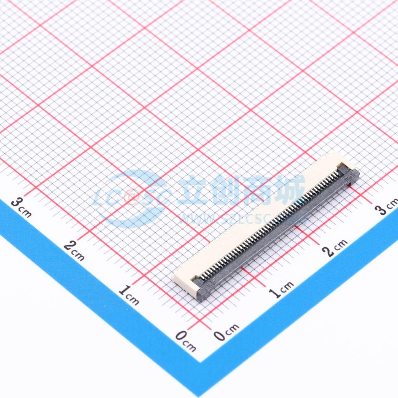 点击查看大图 BX-0.5FPC-2H-QF51P实物图