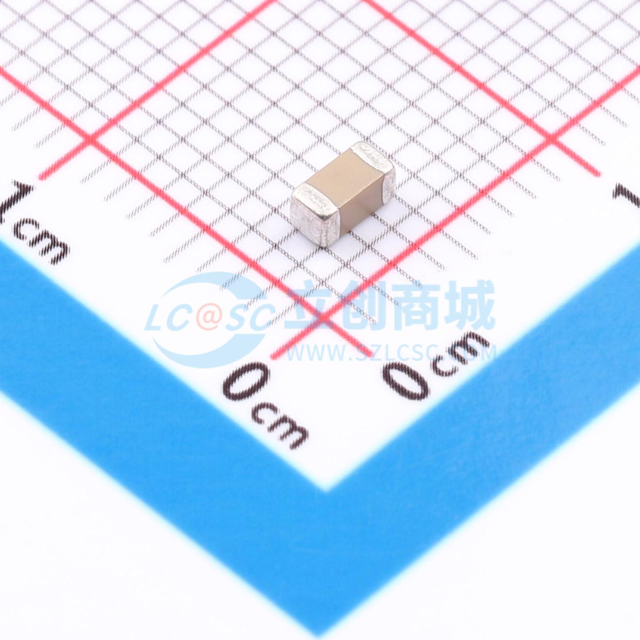 点击查看大图 C1206C106K8PACTU实物图