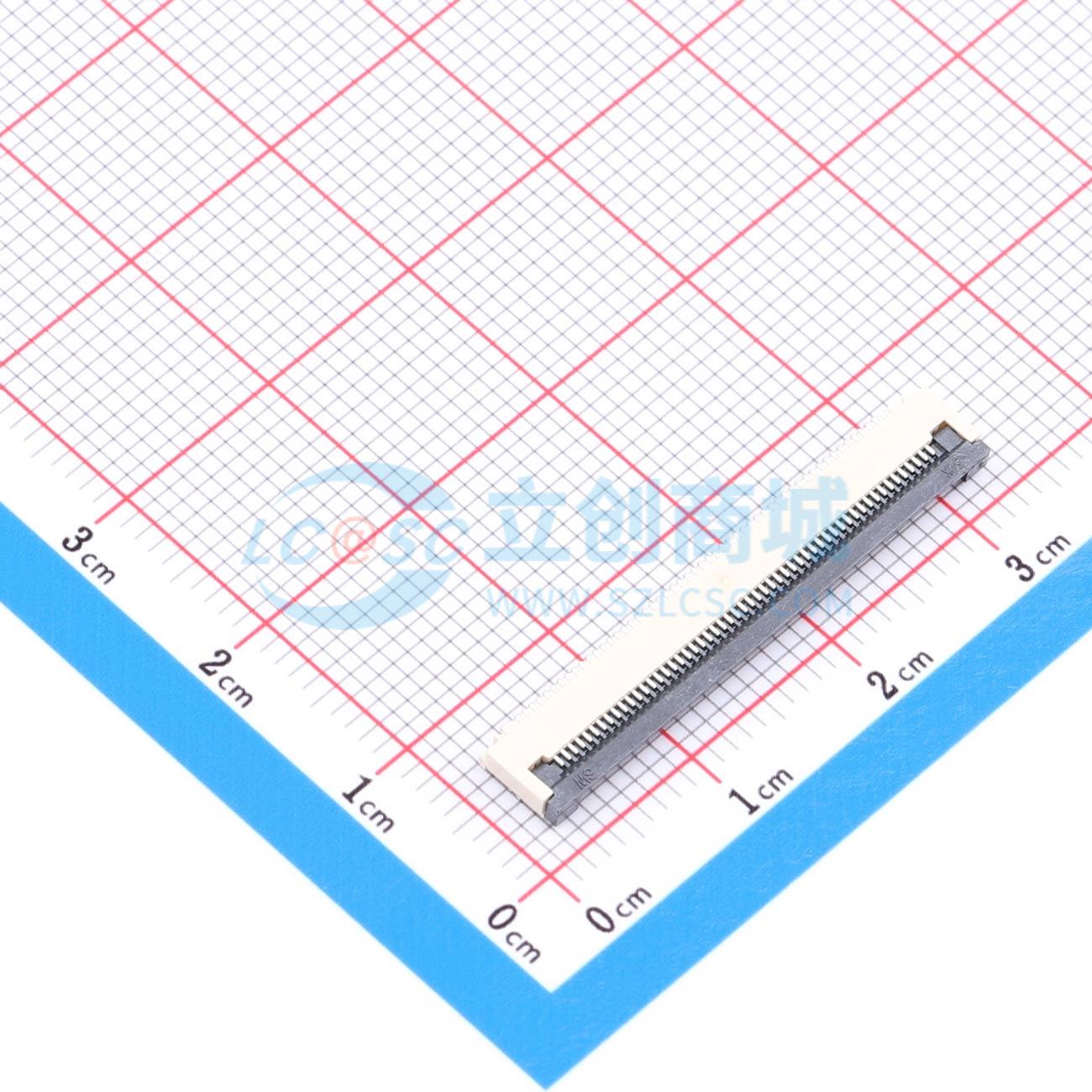 点击查看大图 BX-0.5FPC-2H-QF54P实物图