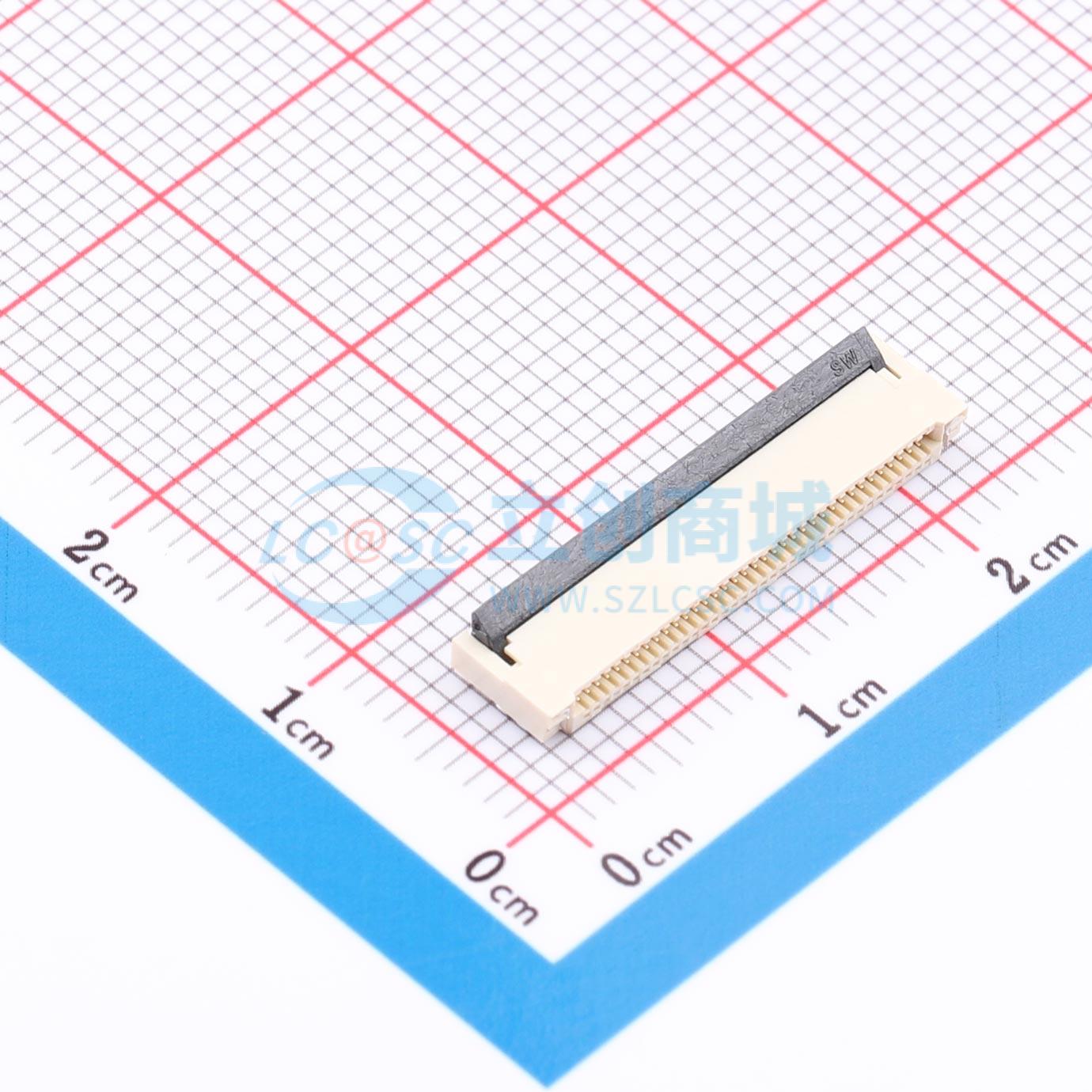 点击查看大图 BX-0.5FPC-2H-HF36P实物图