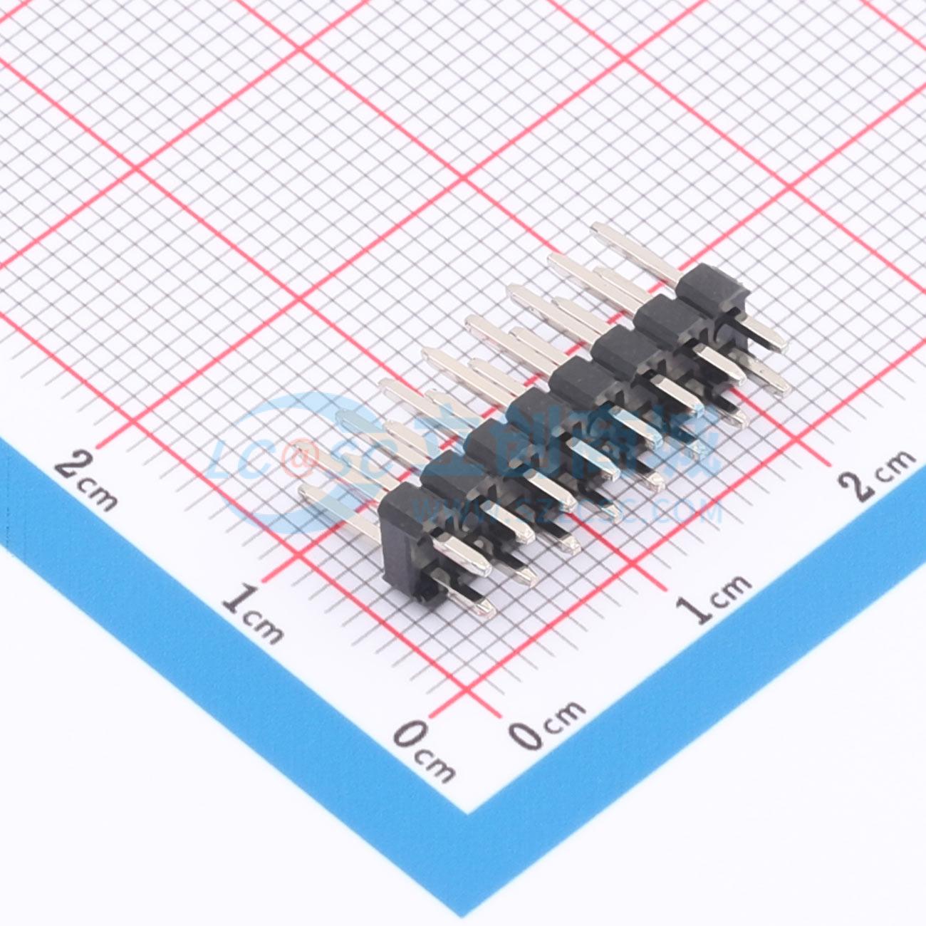 点击查看大图 PZ2.54-2x8PZZ-L11.5实物图
