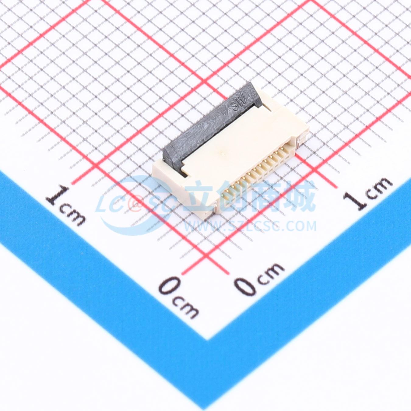 点击查看大图 BX-0.5FPC-2H-HF12P实物图