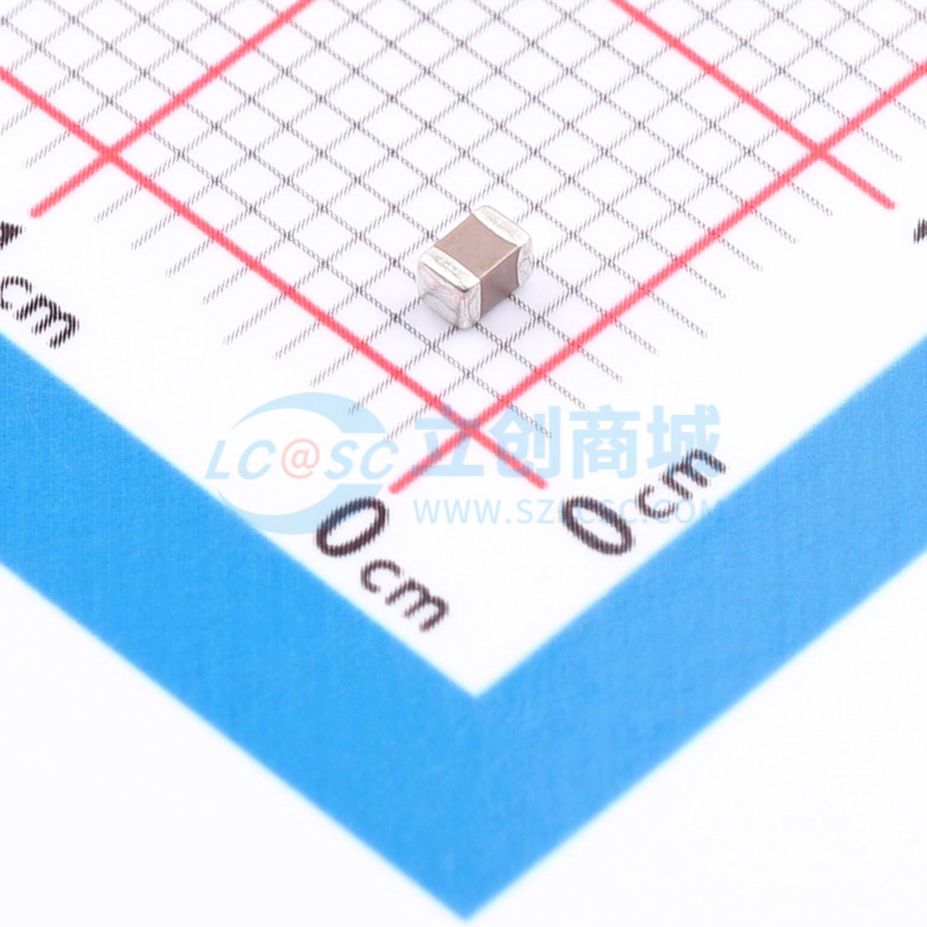 点击查看大图 FCC0805B105K101FT实物图