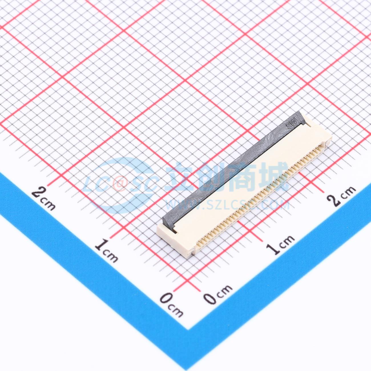 点击查看大图 BX-0.5FPC-2H-HF40P实物图