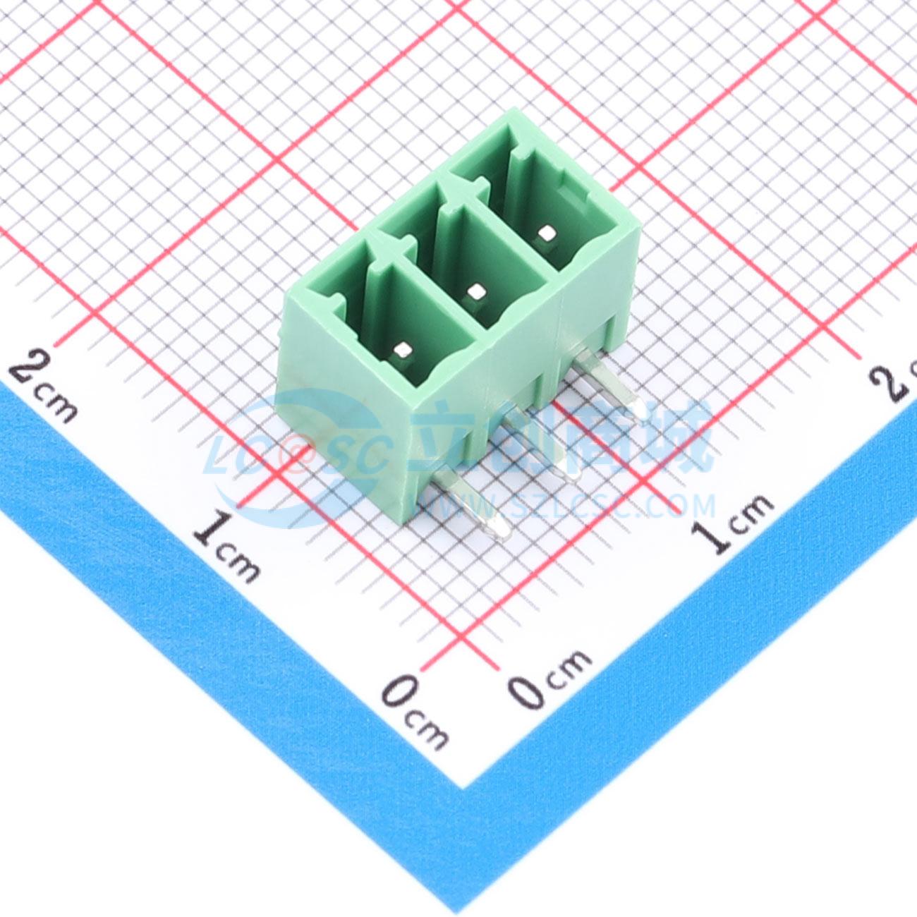 点击查看大图 JXT-EDGRC-3.81-3P0G实物图