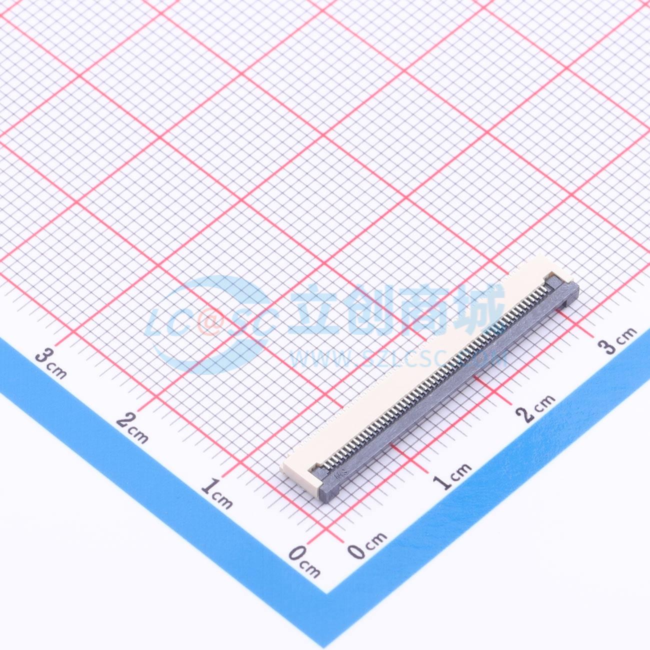 点击查看大图 BX-0.5FPC-2H-QF53P实物图