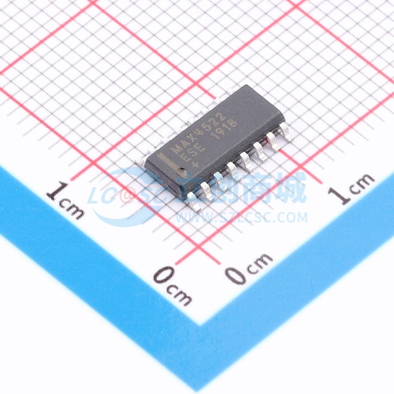 点击查看大图 MAX4522ESE+实物图
