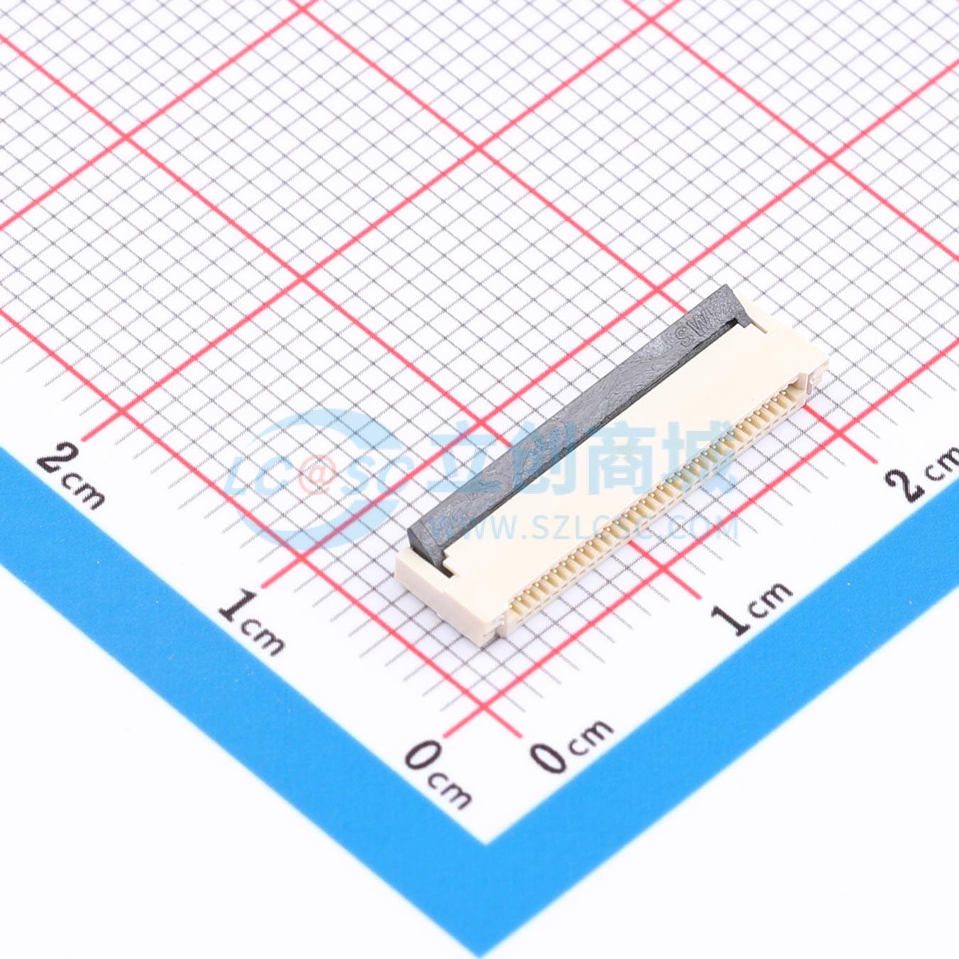 点击查看大图 ZX-0.5FPC-2H-HF32P实物图