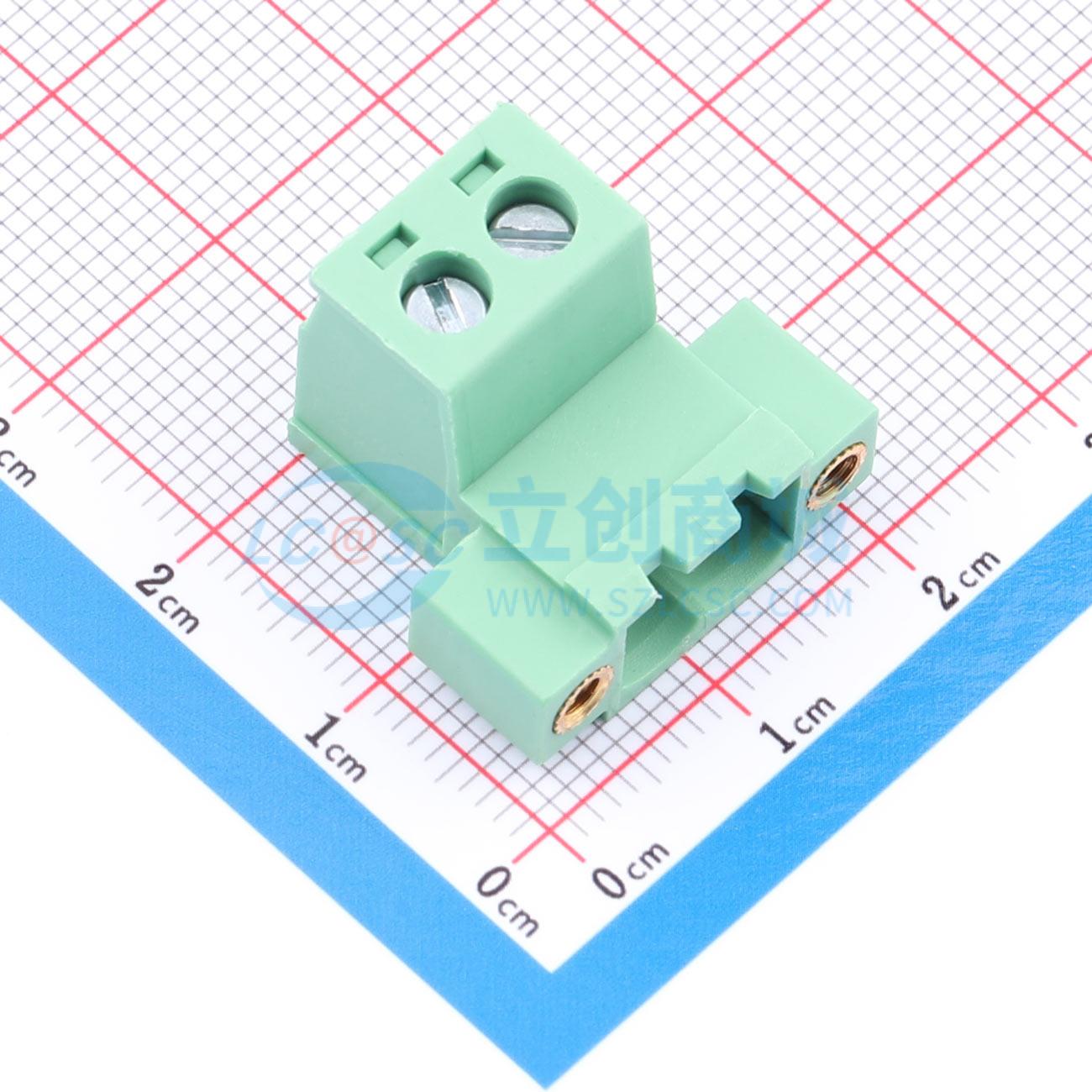 点击查看大图 JXT-EDGKRP-5.08-2P1G实物图