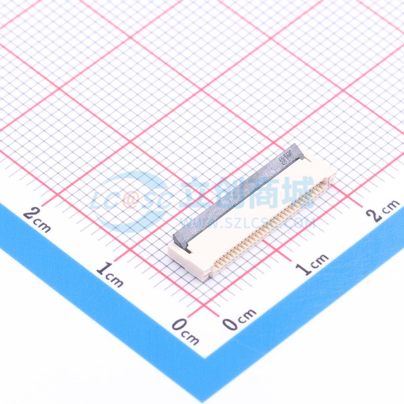 点击查看大图 BX-0.5FPC-2H-HF30P实物图