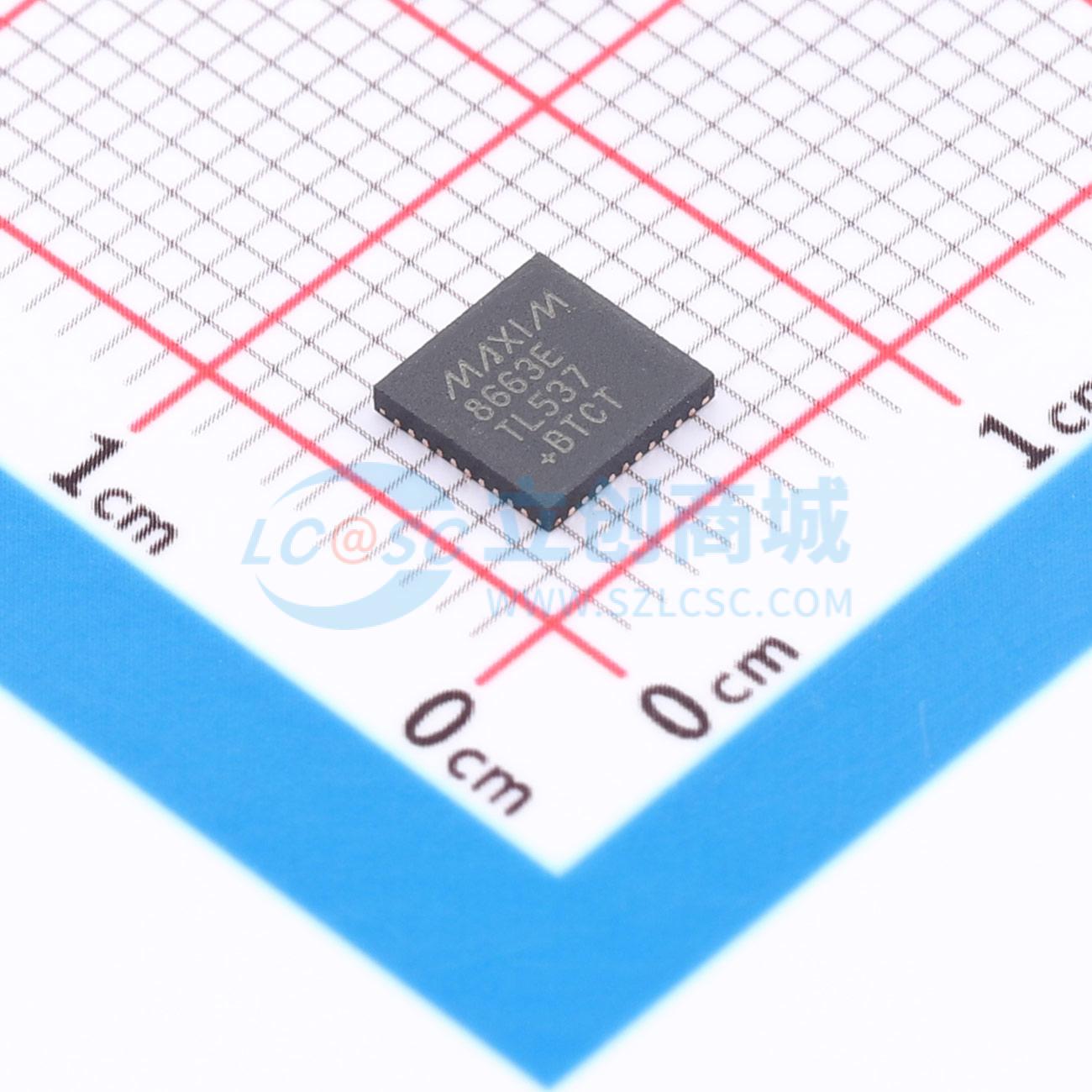 点击查看大图 MAX8663ETL+实物图