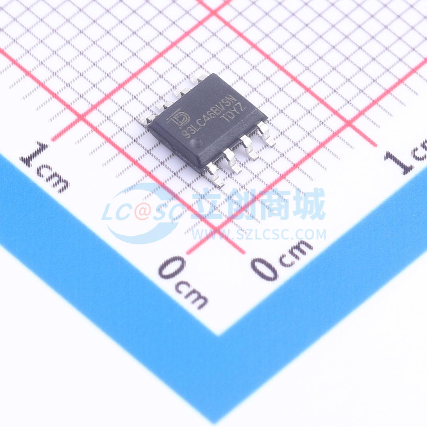 点击查看大图 93LC46BT-I/SN-TUDI实物图