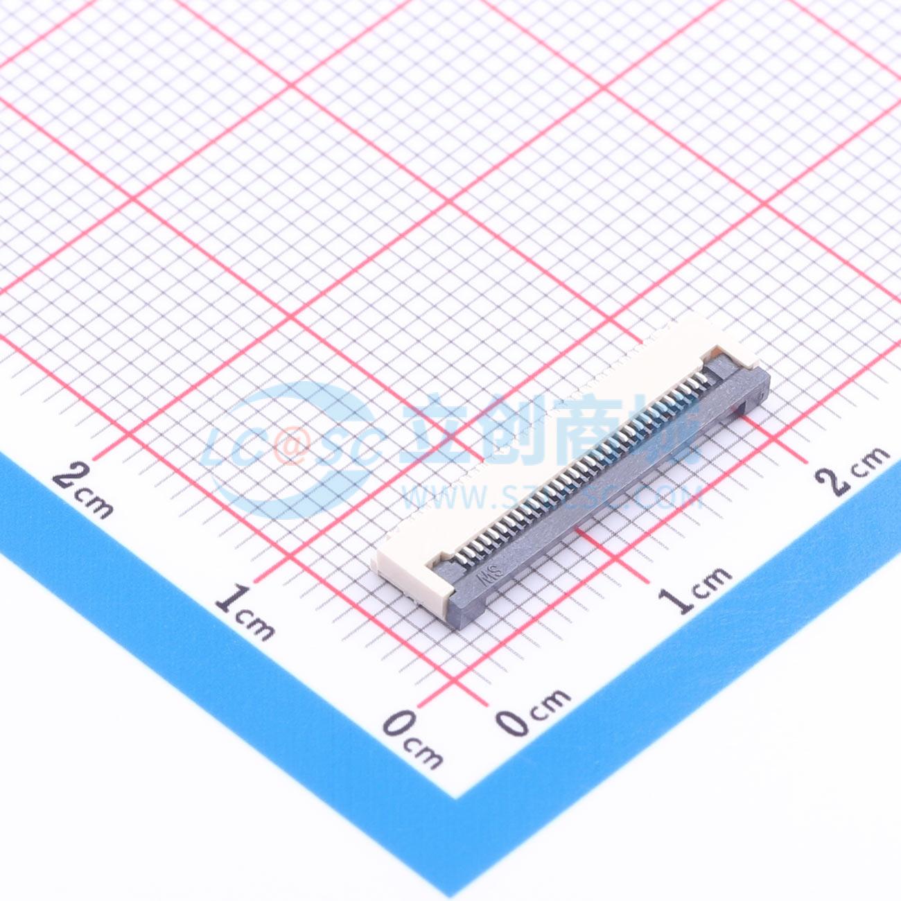 点击查看大图 ZX-0.5FPC-2H-QF31P实物图