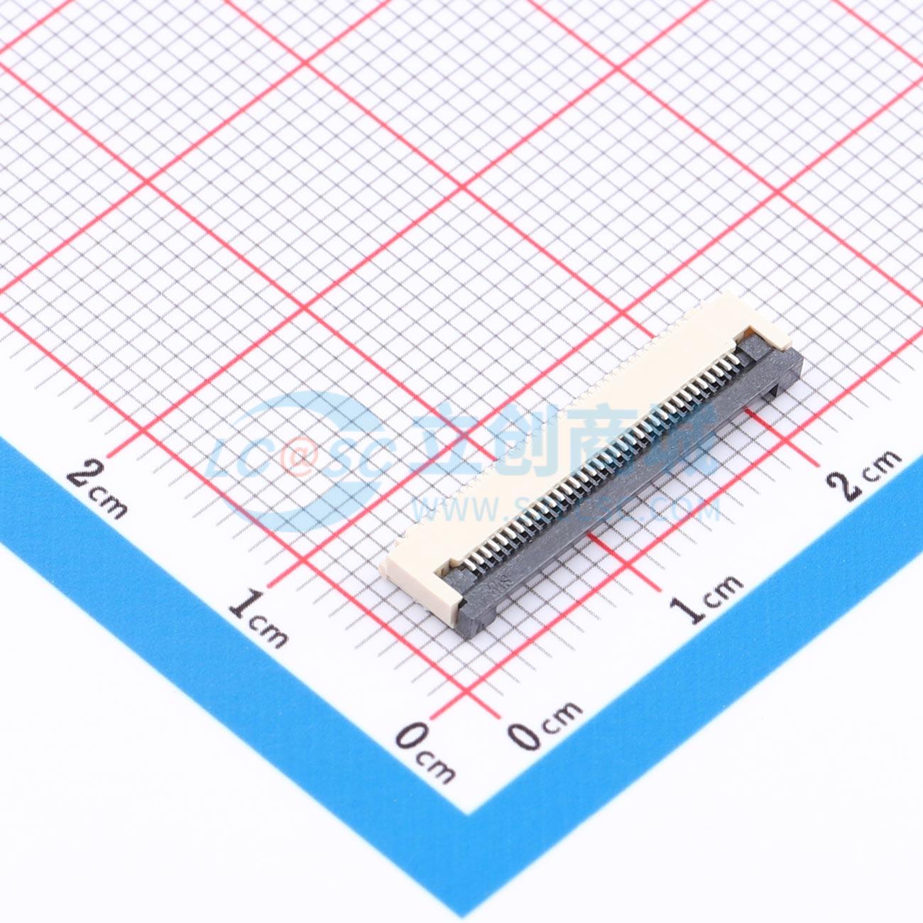点击查看大图 BX-0.5FPC-2H-QF34P实物图
