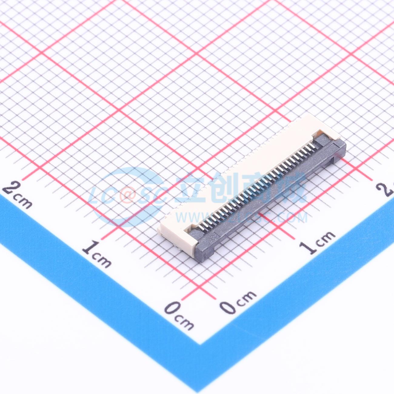 点击查看大图 ZX-0.5FPC-2H-QF29P实物图