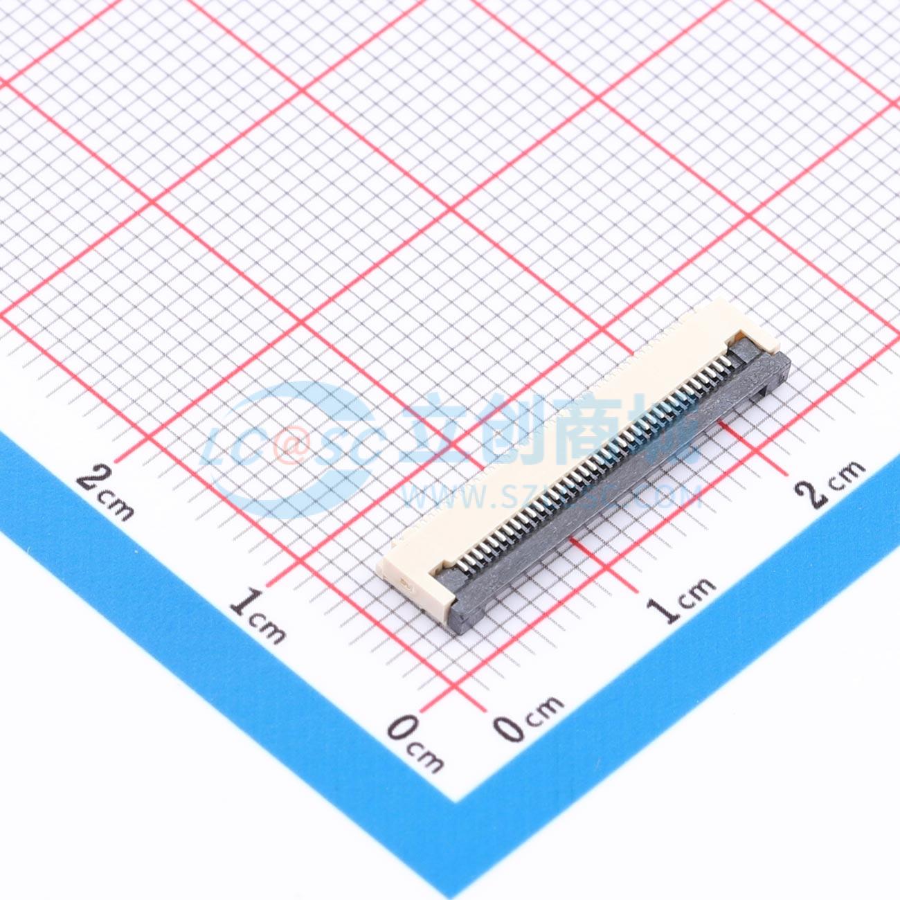 点击查看大图 BX-0.5FPC-2H-QF36P实物图