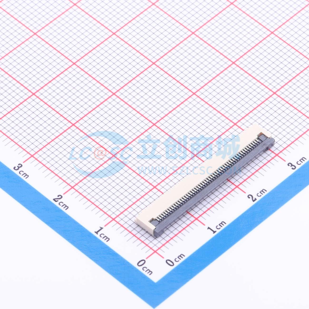 点击查看大图 BX-0.5FPC-2H-QF50P实物图