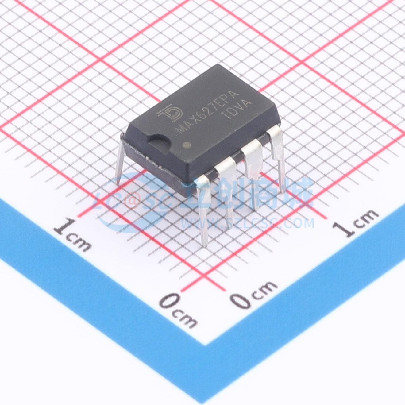 点击查看大图 MAX627EPA-TUDI实物图