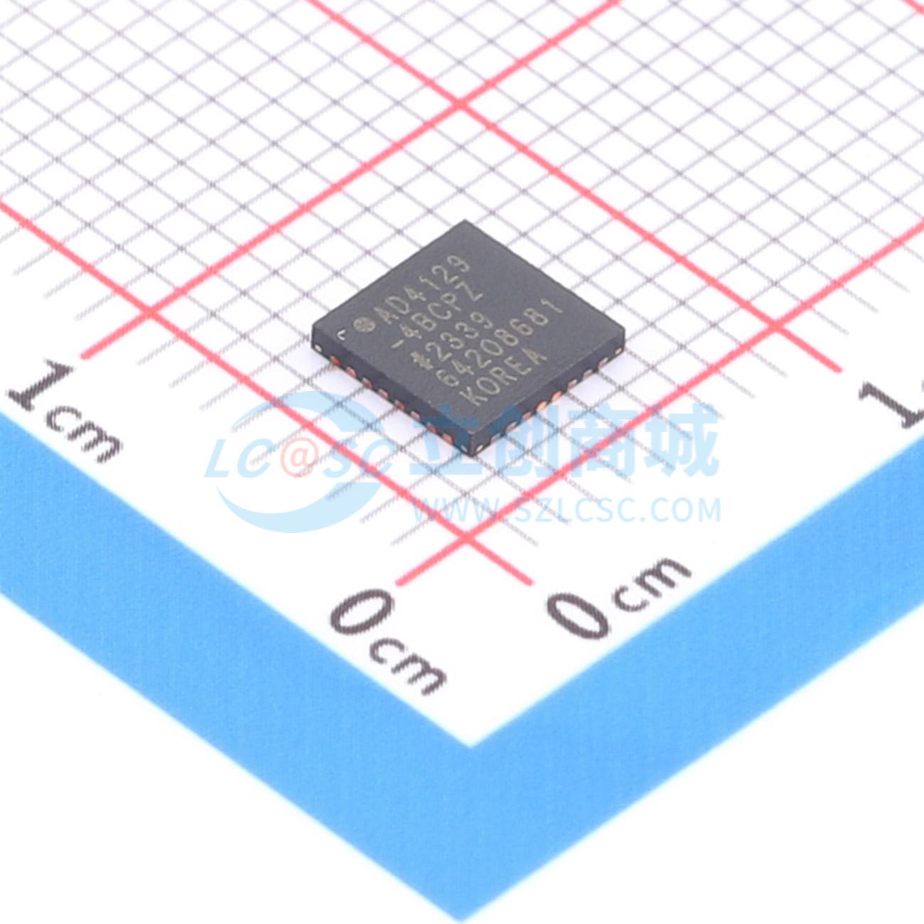 点击查看大图 AD4129-4BCPZ-RL7实物图
