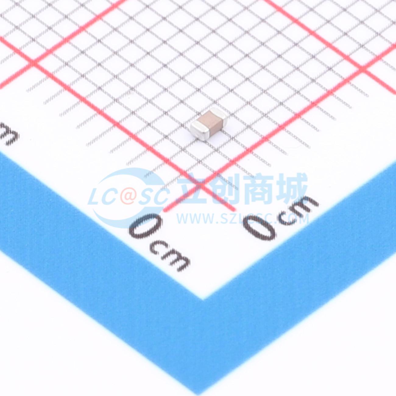 点击查看大图 VJ0603A390JXBAC实物图