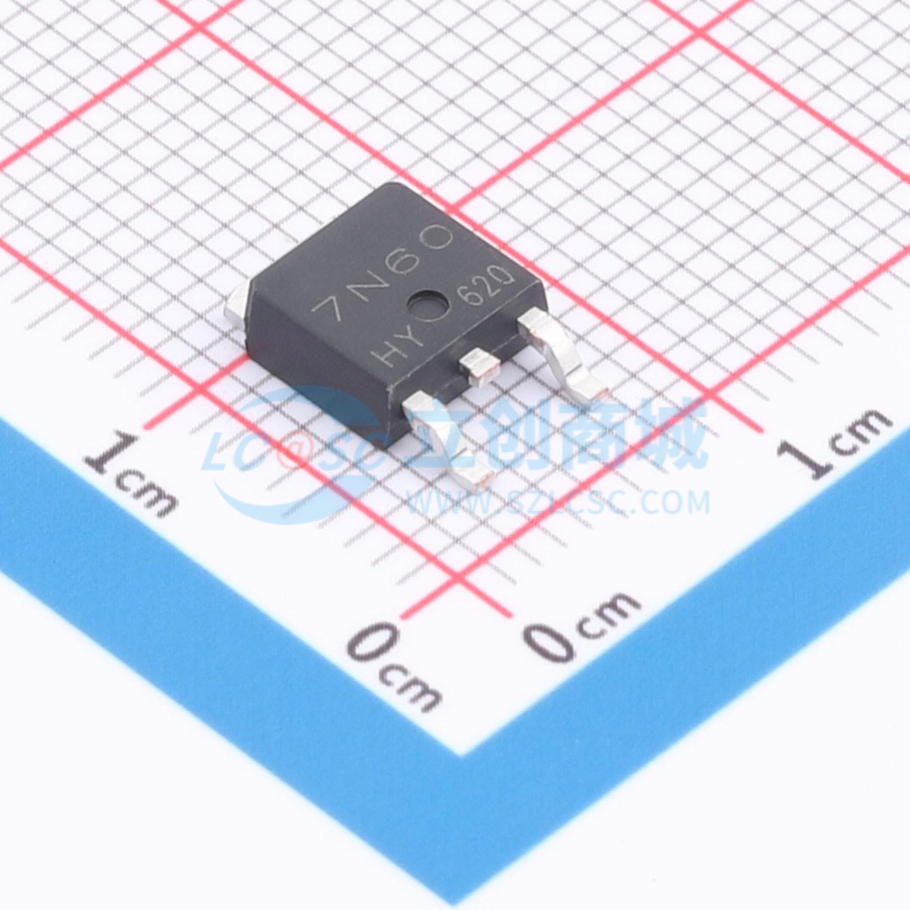 点击查看大图 7N60实物图