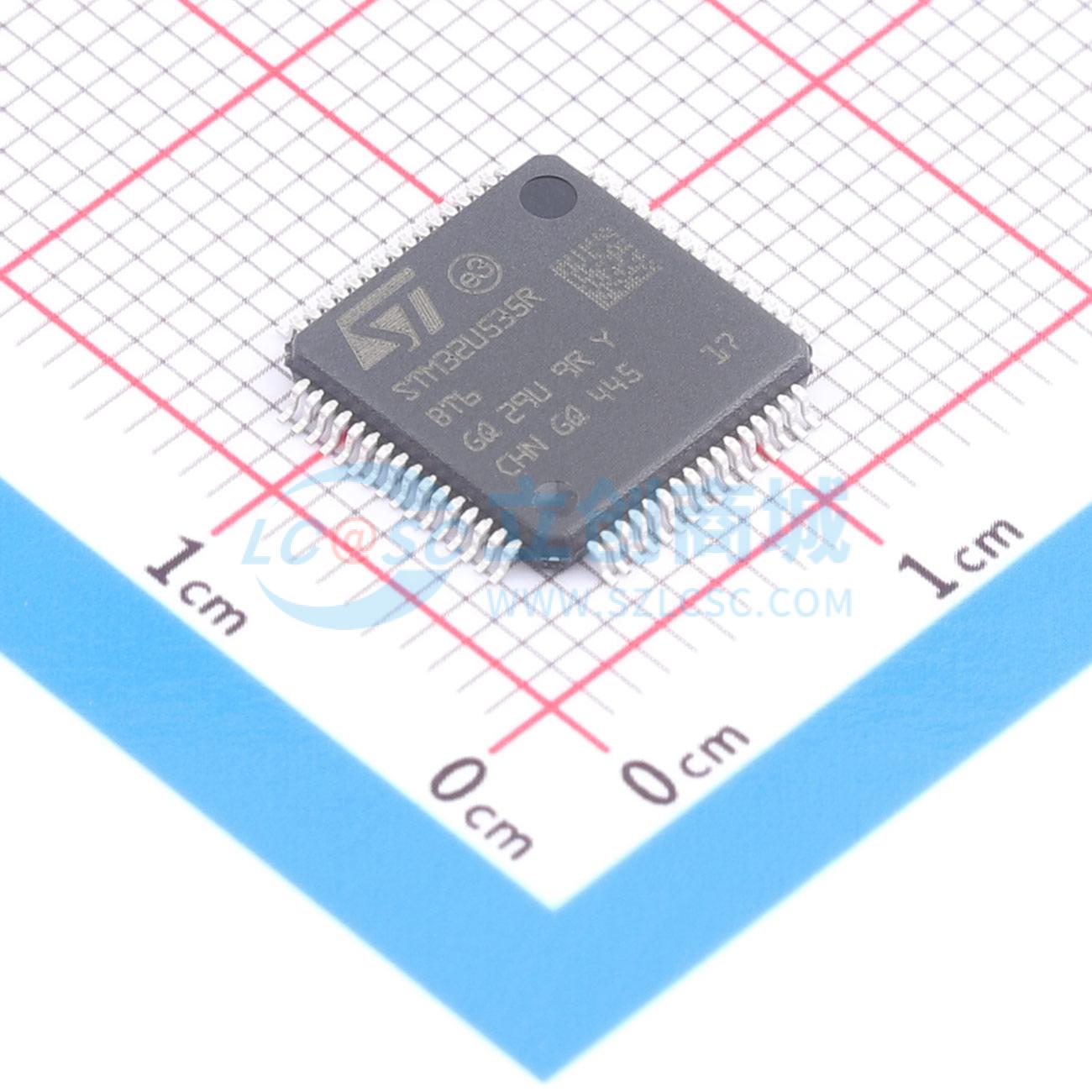 点击查看大图 STM32U535RBT6实物图