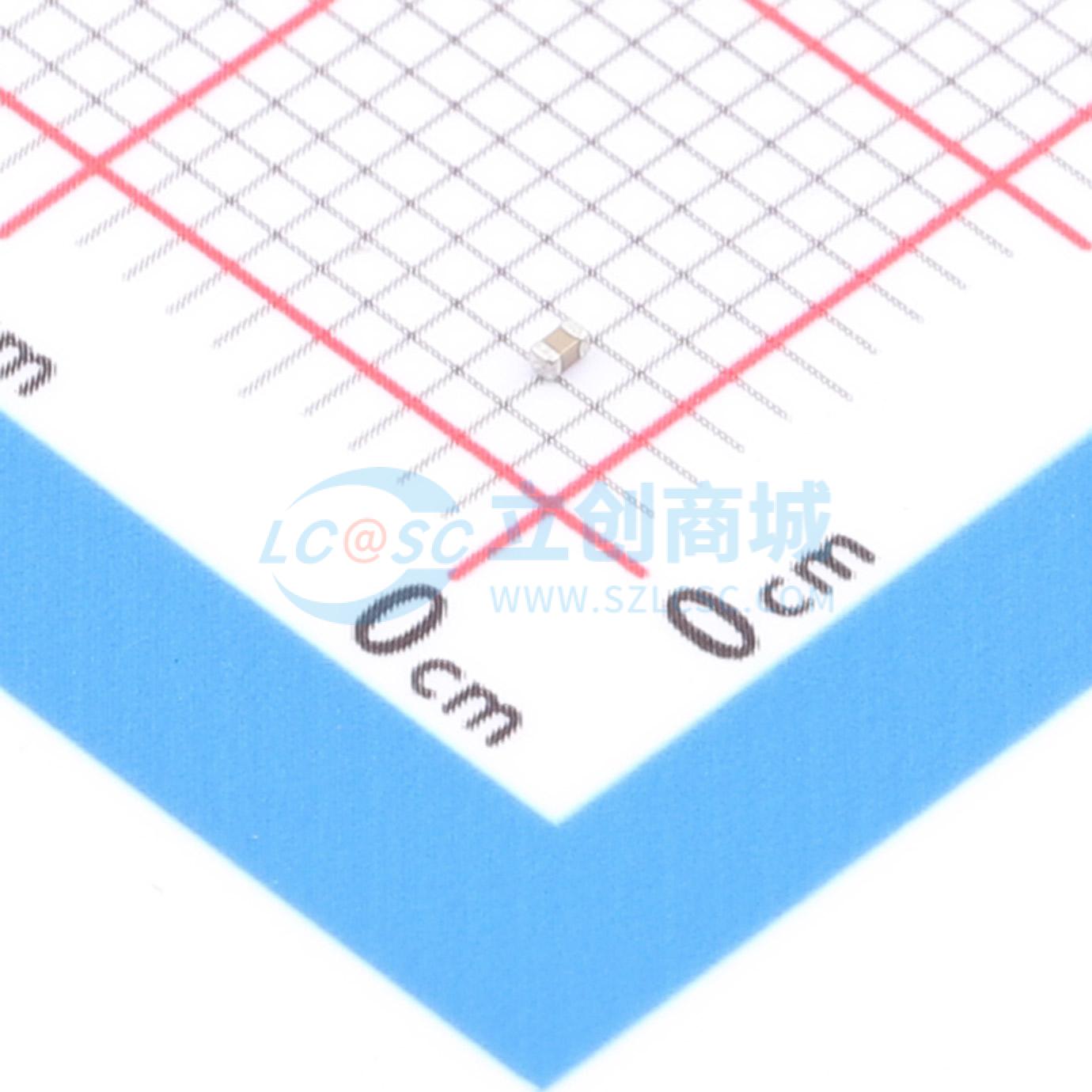 点击查看大图 C0402C102K5RACTU实物图