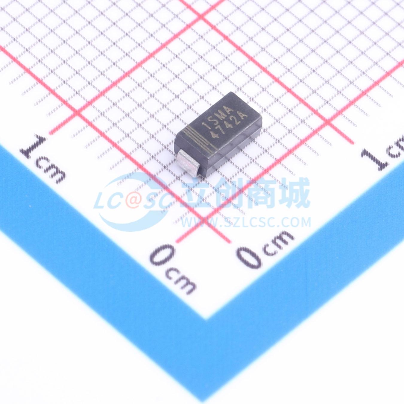 点击查看大图 1SMA4742A实物图