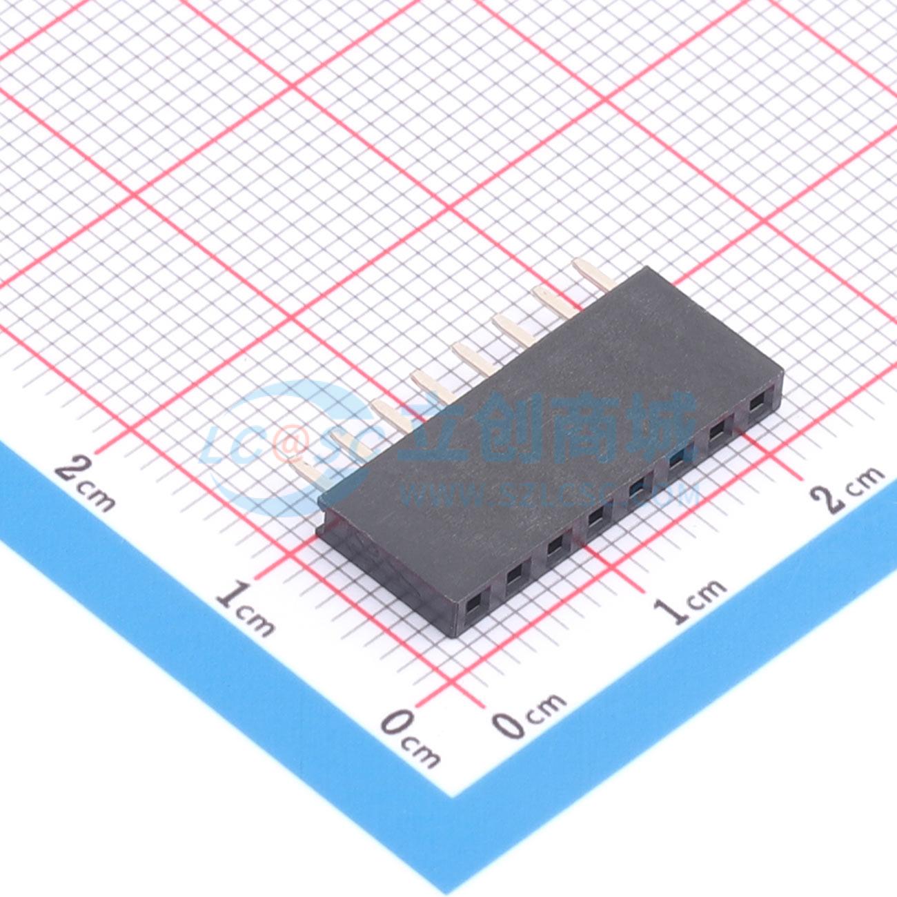 点击查看大图 AM-PM2.54-V10-1*8P实物图