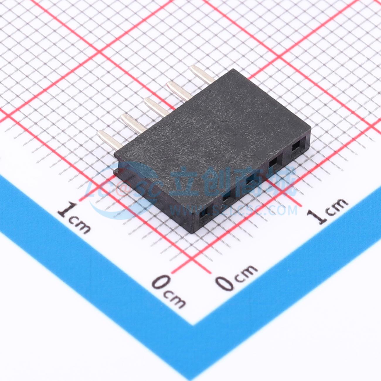 点击查看大图 AM-PM2.54-V10-1*5P实物图
