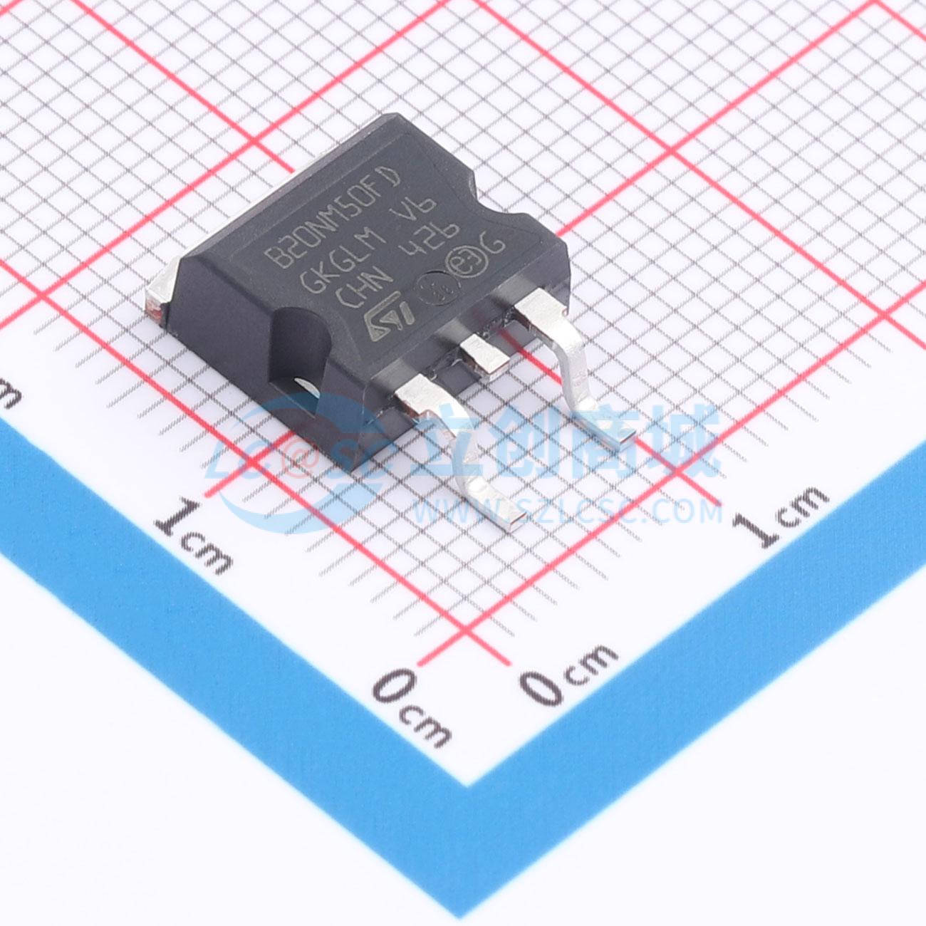 点击查看大图 STB20NM50FDT4实物图