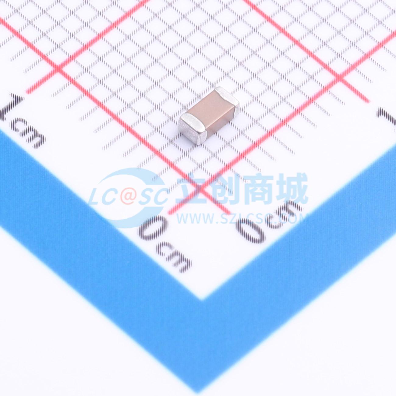 点击查看大图 C1206C102JGRACTU实物图