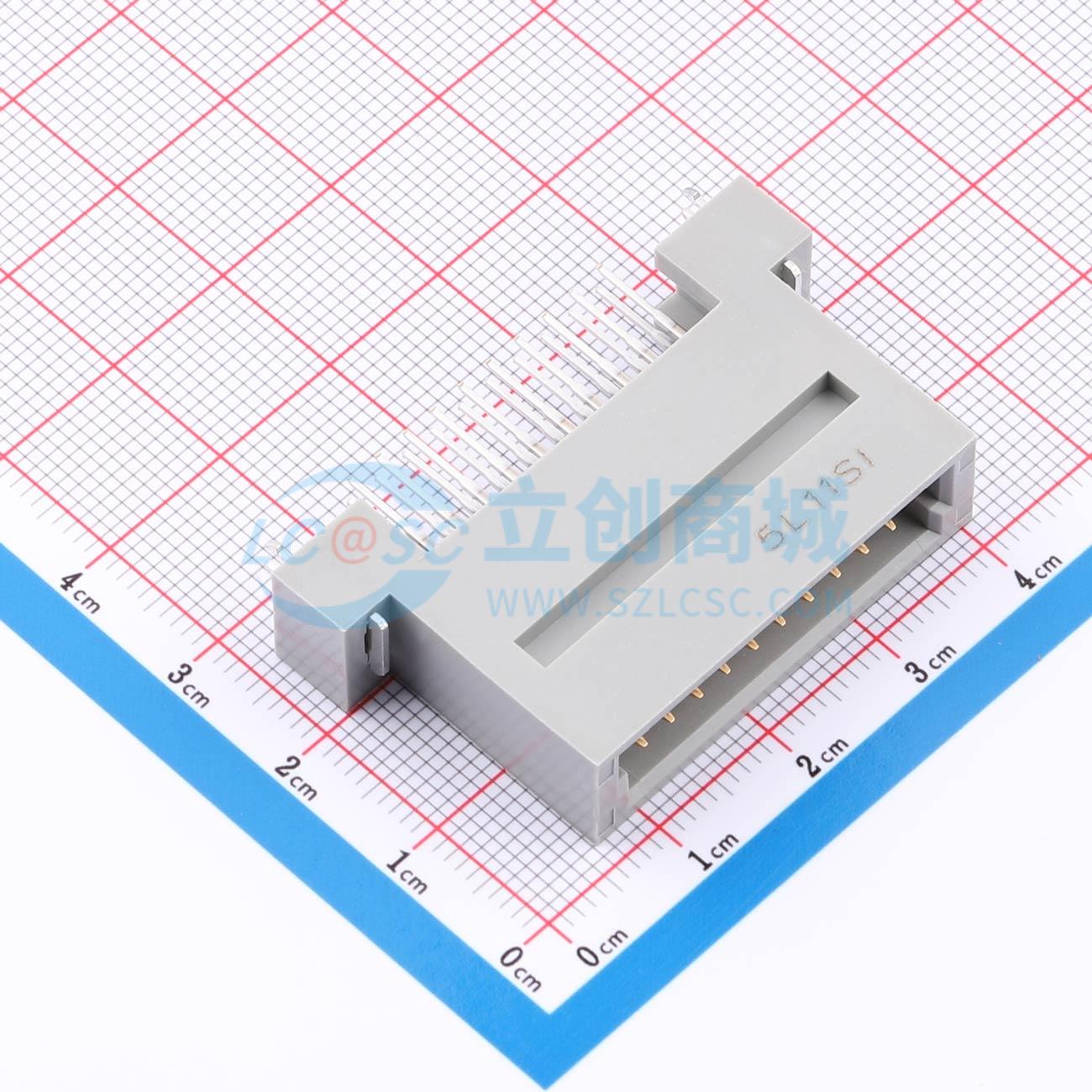 点击查看大图 PCN10HA-20P-2.54DSA(72)实物图