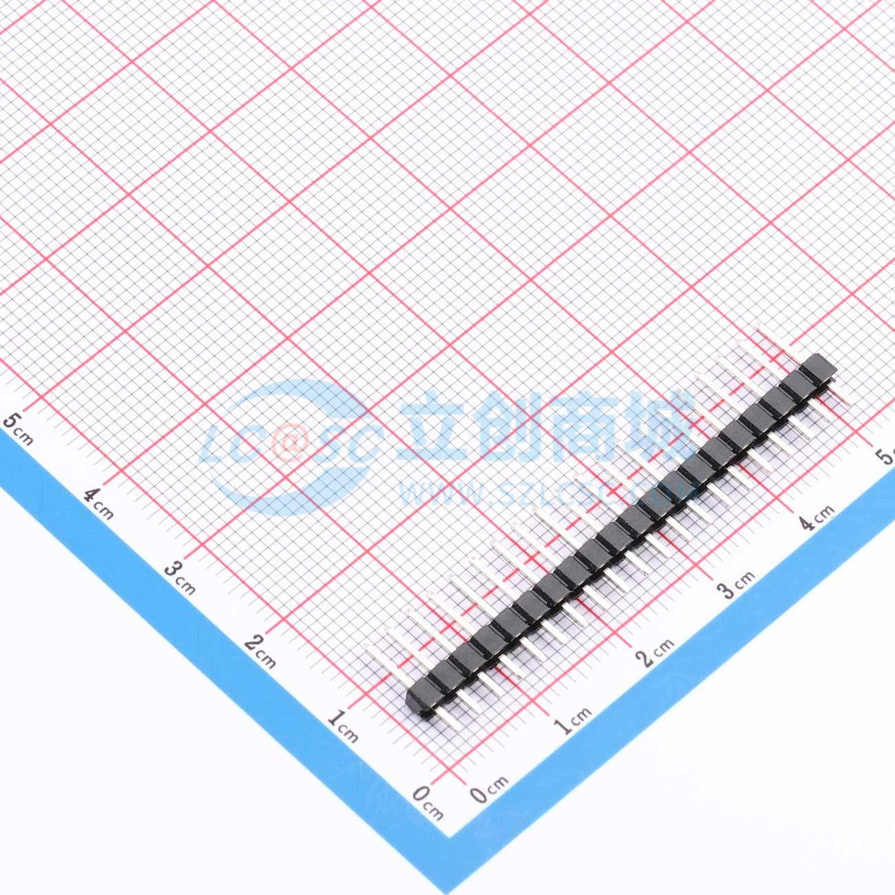点击查看大图 AZ-PZ2.54-V11-1*20P实物图